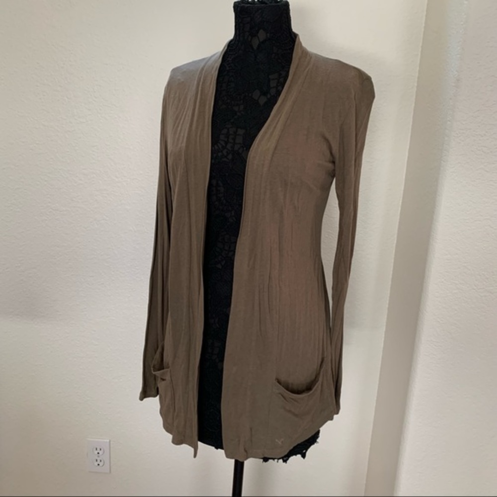 American eagle outfitters brown cardigan